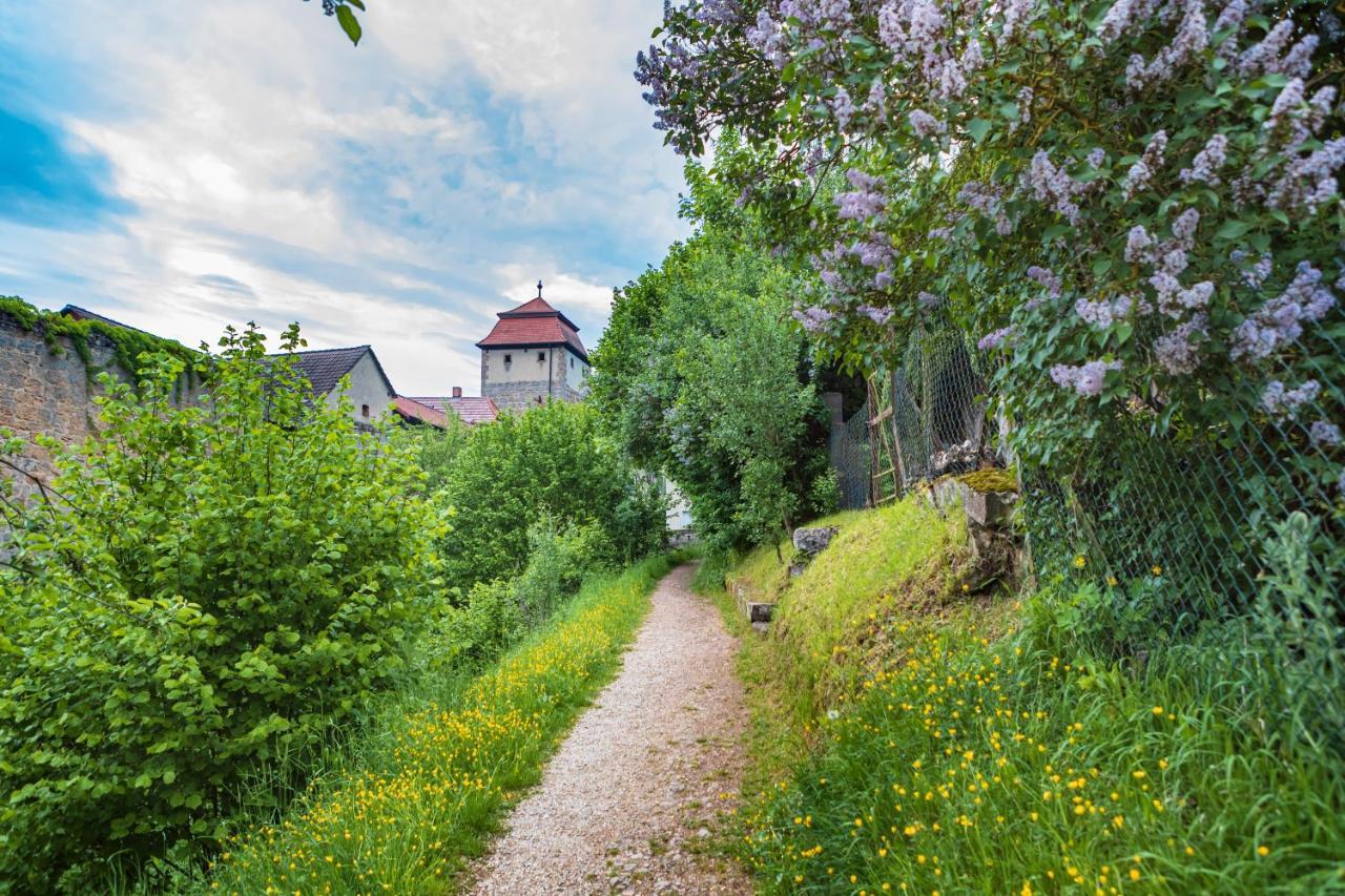 Fraenkische Landherberge, Hotel Garni Sesslach Ngoại thất bức ảnh