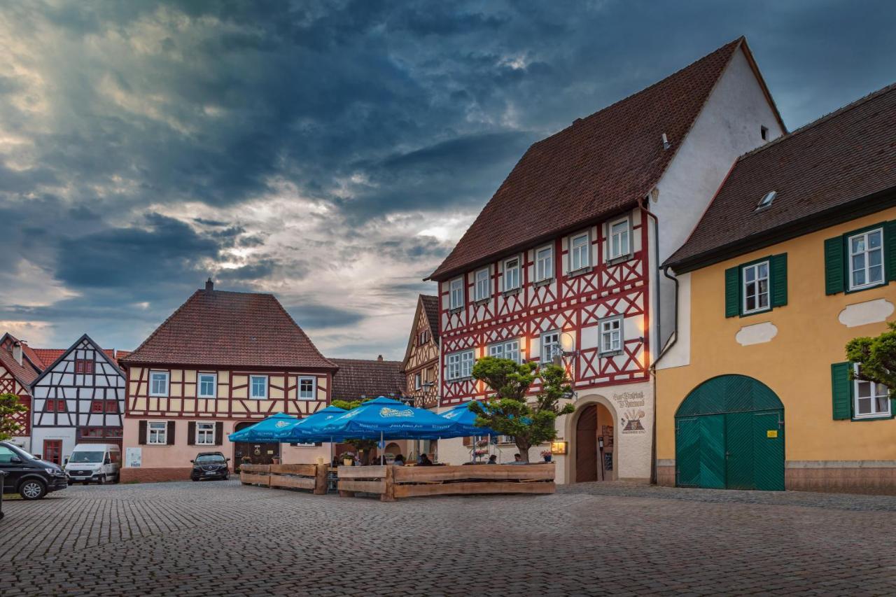Fraenkische Landherberge, Hotel Garni Sesslach Ngoại thất bức ảnh