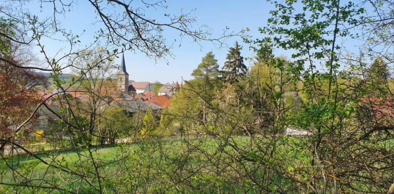 Fraenkische Landherberge, Hotel Garni Sesslach Ngoại thất bức ảnh