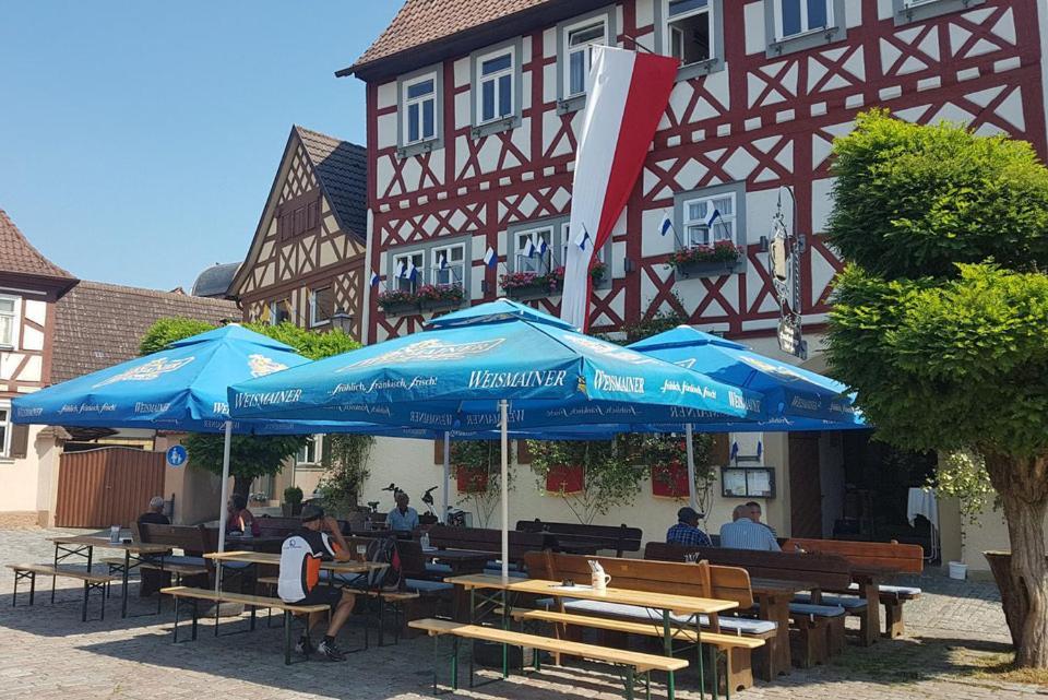 Fraenkische Landherberge, Hotel Garni Sesslach Ngoại thất bức ảnh